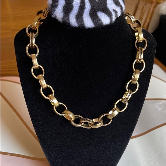 Laundry By Shelli Segal Gold Link Necklace - Picture 4 of 6